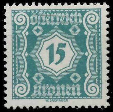 Österreich Portomarken 1922 Nr 113 postfrisch X999FB6
