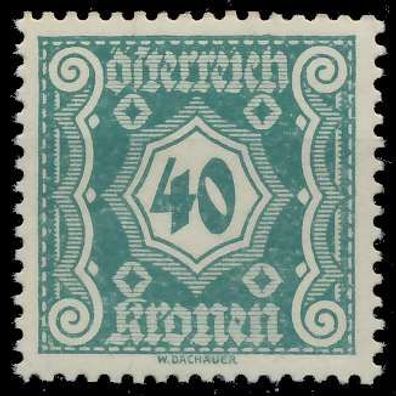 Österreich Portomarken 1922 Nr 116 postfrisch X999FC6