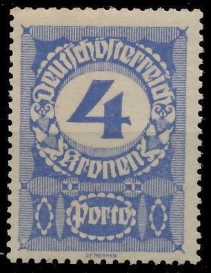 Österreich Portomarken 1920 21 Nr 88y postfrisch X99A096