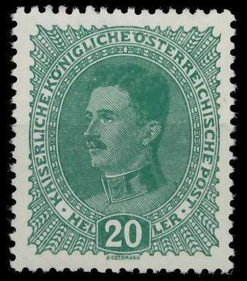 Österreich 1917 Nr 222xb postfrisch X99A10A