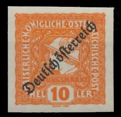 Österreich 1919 Zeitungsmarken Nr 250 postfrisch X99A1C2