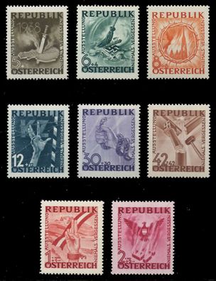 Österreich 1946 Nr 776-783 postfrisch X9DD3F2