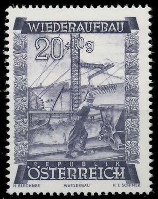 Österreich 1948 Nr 859 postfrisch X9DD6D2