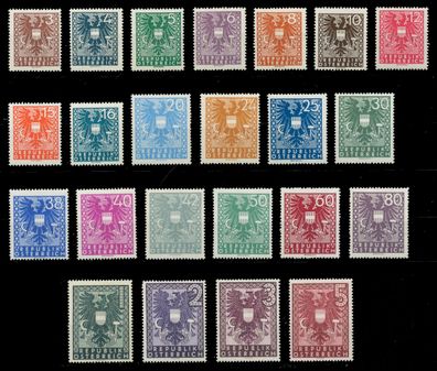Österreich 1945 Nr 697-719 postfrisch X9DD80E