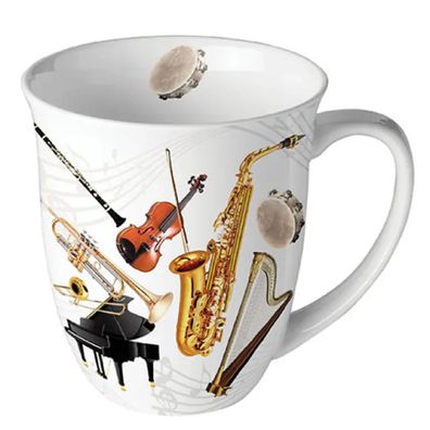 Ambiente, Tasse Musik Musikinstrumente, Teetasse, Tasse,