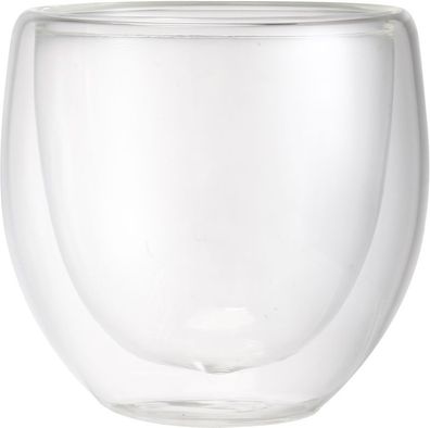 Becher MagicHome Lungo für Kaffee Tee, Thermo mit Doppelwand, 170 ml