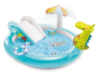 Planschbecken Intex® 57165, Gator Play Center, Kinder, aufblasbar