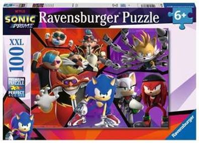Nichts kann Sonic aufhalten - XXL Puzzle 100 Teile Ravensburger Kinderpuzzle
