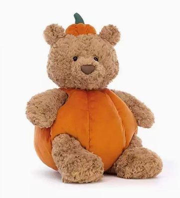 Jellycat Plüschtier Geschenk Kürbis Barcelona Bär 36cm