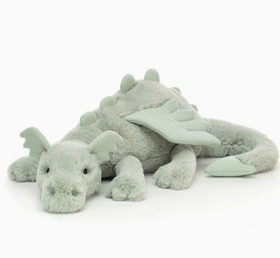 Jellycat Plüschtier, grüner Drache, 66 cm
