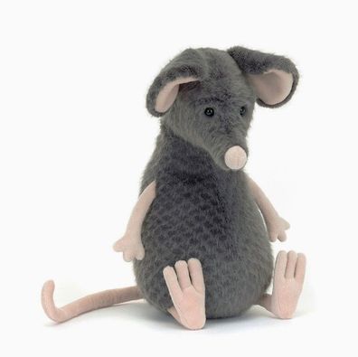 JellyCat - Neu mit Etikett - Traurige Maus, 25 cm