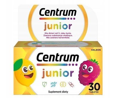 Centrum Junior Vitamine für Kinder ab 4 Jahren, 30 Lutschtabletten