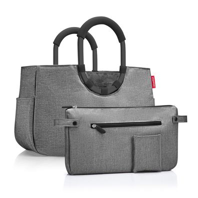 reisenthel loopshopper M OS, twist silver, Unisex
