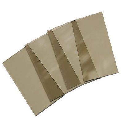 Ersatzgläser für Grablaternen Grablicht 4 Stück Maße 120mm x 80mm x4mm
