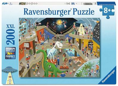 Im Naturkundemuseum - Puzzle 200 Teile XXL Ravensburger Kinderpuzzle