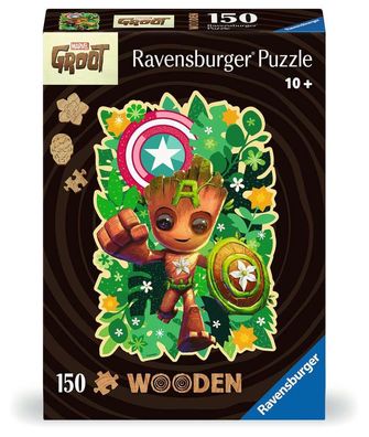 Marvel Groot - Holzpuzzle - 150 Teile Ravensburger Kinderpuzzle