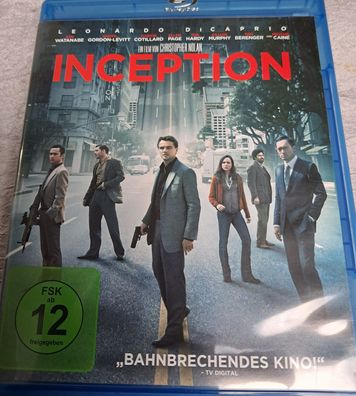 Inception Bahnbrechendes Kino Bluray Disc mit Leonardo Dicaprio DVD