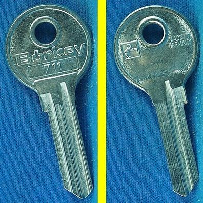 Schlüsselrohling Börkey 711 für Erikson, Teka / Volvo, Kleinzylinder, Möbelzylinder