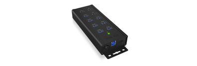 ICY BOX IB-HUB1703-QC3 - Hub - 7 x SuperSpeed USB 3.0