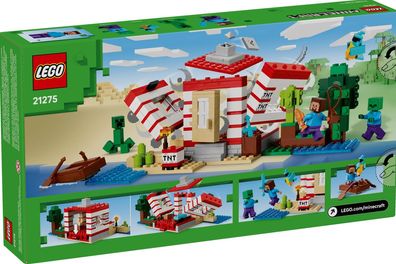 LEGO® Minecraft 21275 Das TNT-Dschungelhaus