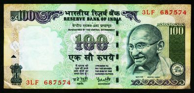 INDIEN. 100 Rupees 2007. 98i