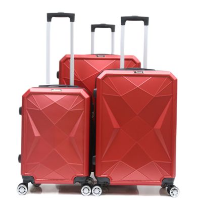 Reisekoffer Koffer 3 tlg Hartschale Trolley Set Kofferset Handgepäck