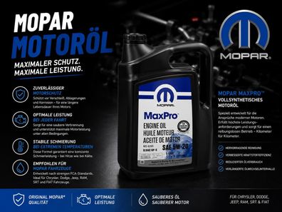 Motoroil 5W20 (5-Liter) Mopar MS-6395