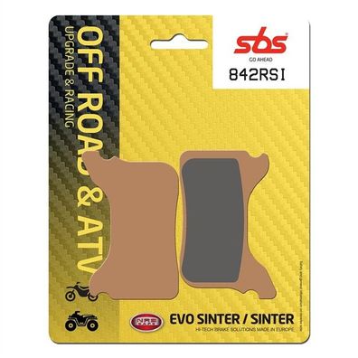 Bremsbelag SBS 842RSI Offroad Racing Sintermetall Aprilia SXV KTM 450 SMR 06-12