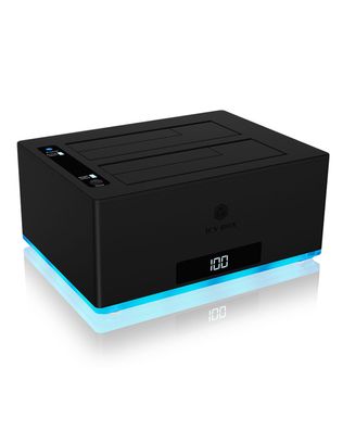 ICY BOX IB-127CL-U3, Docking und Klonstation für 2x 2,5" oder 3,5" HDD/SSD zu USB 3.2