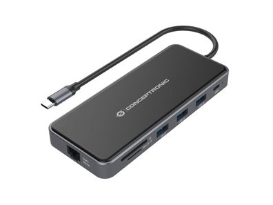 Conceptronic DONN15G laptop-dockingstation & portreplikator Kabelgebunden USB 3.2 Gen