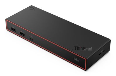 Lenovo ThinkPad USB4 Dock 5000 Kabelgebunden Thunderbolt 4 Schwarz