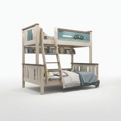 Etagen Bett Kinderbett Etagenbett Betten Spielbett Hochbett Stockbett Doppel Neu