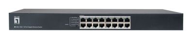 LevelOne Switch 16xGE 19" unmanaged Metall