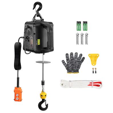 VEVOR Elektrische Seilwinde 498,95 kg 1500W 7m Defekt Stecker fehlt