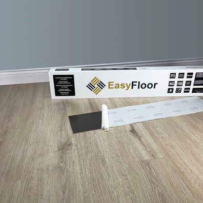 EasyFloor Selbstklebende Vinylboden Bodenfliese dunkelbraun Holzoptik 35 Stéck