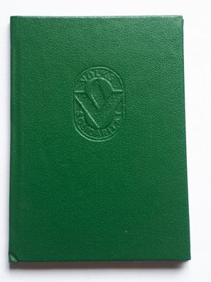 Volkssolidarität Mitgliedsbuch