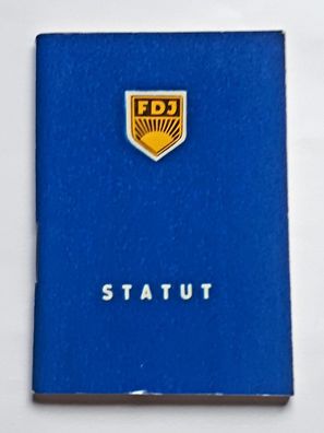 FDJ Statut der Freien Deutschen Jugend