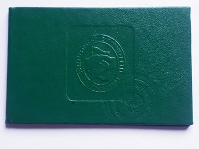DDR SED Ausweis Mitglied der Kreisleitung (Wismar)