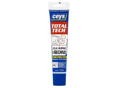 Kleber Ceys TOTAL TECH Express, transparent, Tube 125 ml