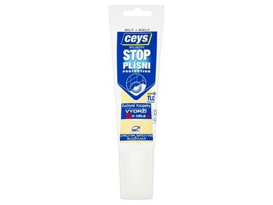 Silikon Ceys Stop Schimmel, weiß, Tube 125 ml
