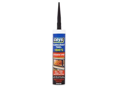 Dichtstoff Ceys Kachelofen, schwarz, 310 ml