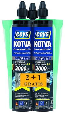 Anker Ceys Chemisch, Vinylester, 2 + 1 gratis