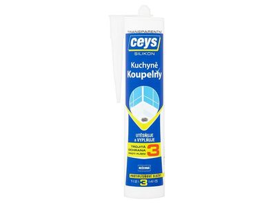 Silikon Ceys Bäder und Küchen, transparent, 280 ml