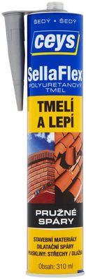Dichtstoff Ceys SellaFlex Polyurethan-Dichtstoff, grau, 310 ml