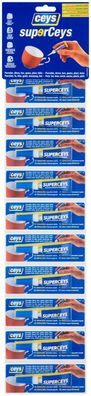Klebstoff Ceys Superceys, Sekundenkleber, 10x3 g Blister, Packung 10 Stk