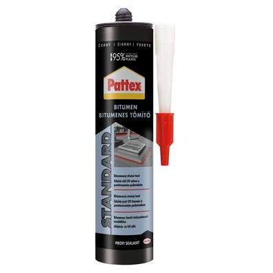 Dichtstoff Pattex Standard Bitumen, Dach, schwarz, 280 ml