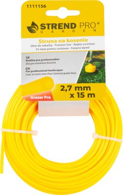Trimmerfaden Grazer Pro 2,7 mm, L-15 m, rund — Verkaufseinheit 2 Stk