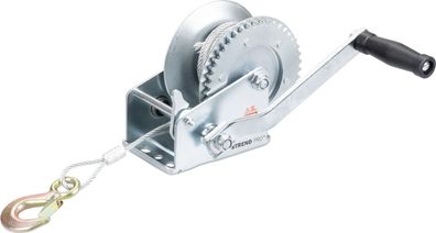 Seilwinde Strend Pro HW-100-800, Ratschen, manuell, Stahlseil L-10 m 4.8