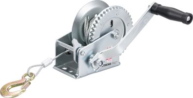 Seilwinde Strend Pro HW-100-400, Ratschen, manuell, Stahlseil L-8 m 4.5