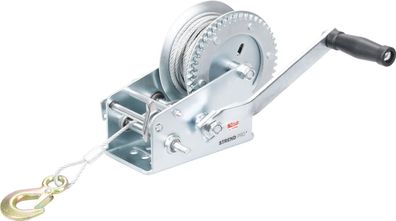 Seilwinde Strend Pro HW-100-1350, Ratschen, manuell, Stahlseil L-10 m 5